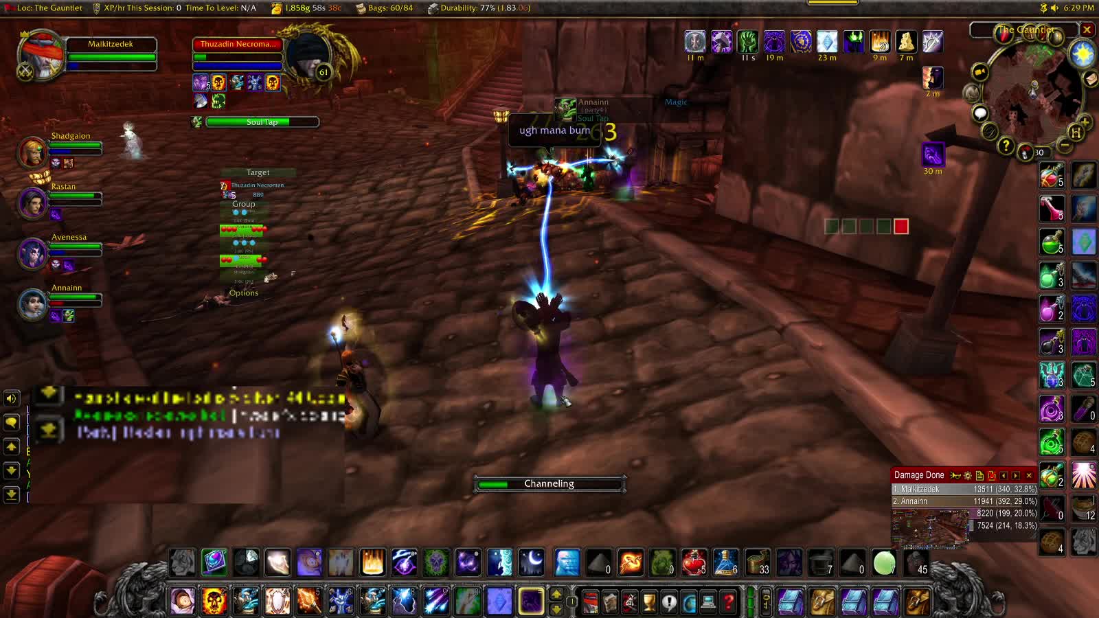 World of Warcraft Classic Shadow enters the domain of Strat Undead