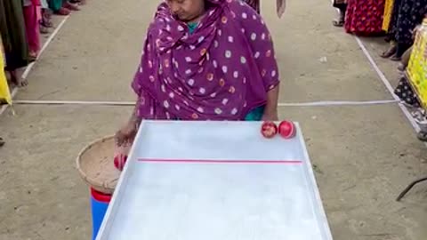 Food game in Village in India