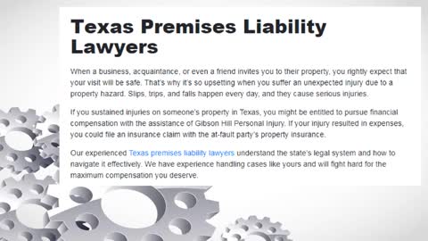 Premises Liability Houston