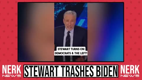 Crowd ROARS When Jon Stewart TURNS ON Biden and MSNBC After Pardon