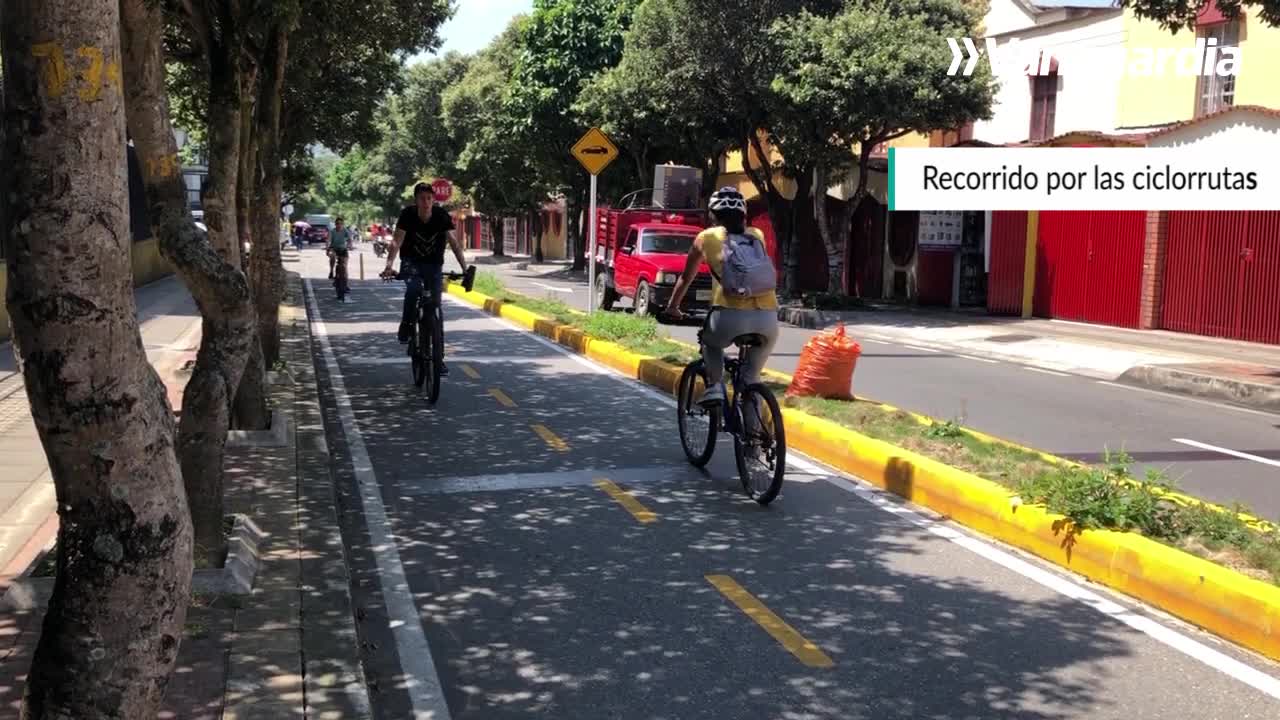 Vanguardia realizo un recorrido por las ciclorrutas