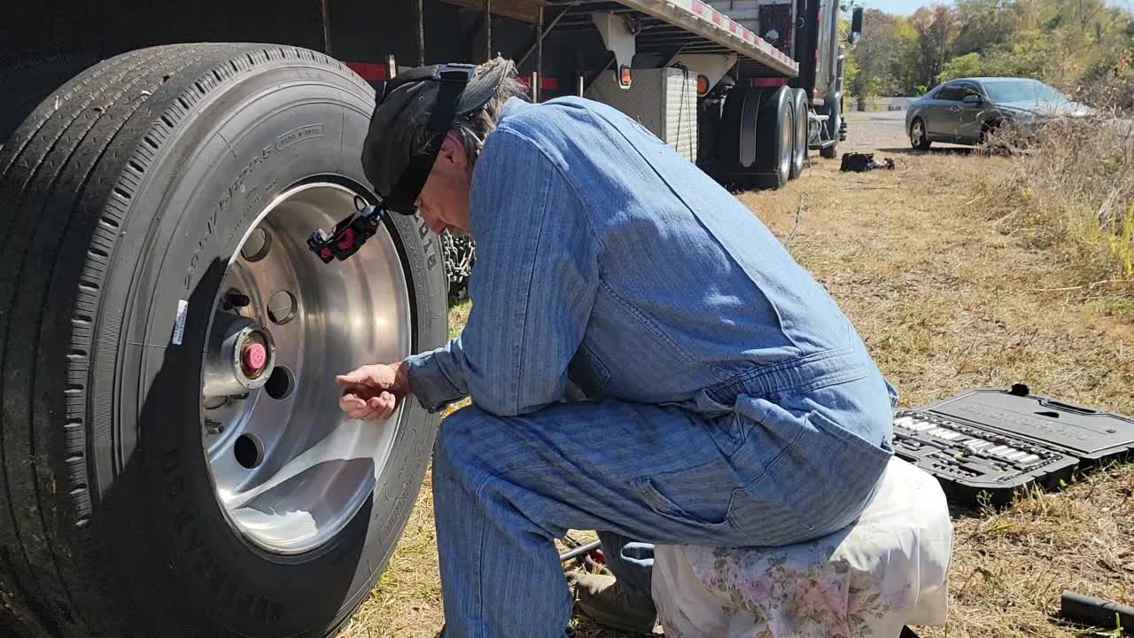 PUTTING THE DUALLY TIRE BACK ON