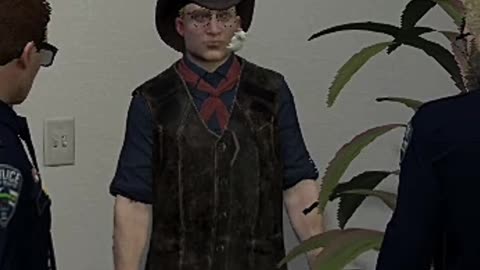 Convincing the Police that I Am Crazy by Being A Rodent in GTA RP