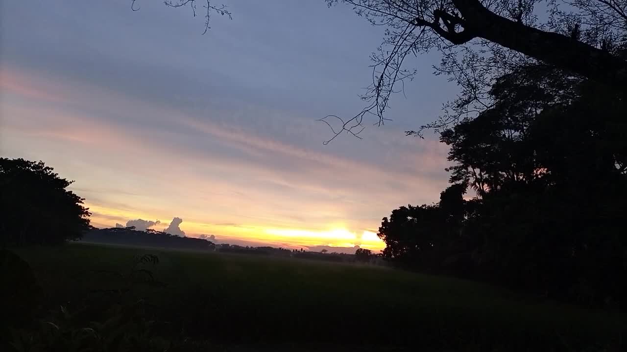 Beautiful sunset | At dusk