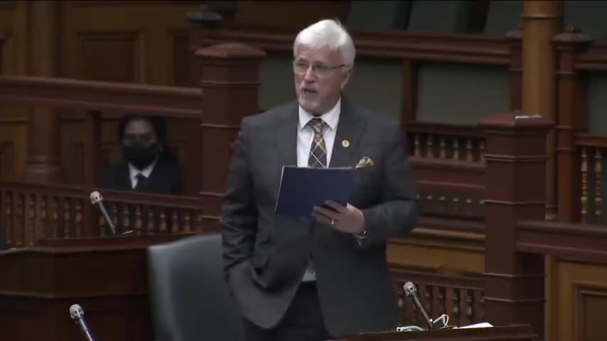 Ontario MP Dropping Truth Bombs on the Provence's NWO