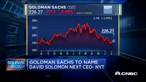 David Solomon expected to be named Goldman Sachs' next CEO