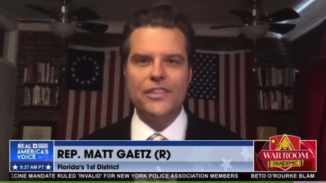 Matt Gaetz Argues Impeachment Will Be One Of The Top Priorities After Red Wave