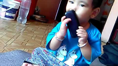 My cute nephew video