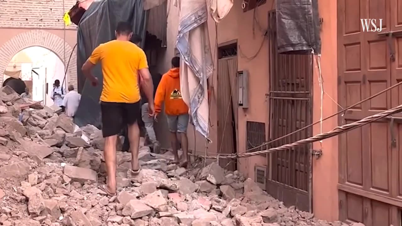 Devastating Earthquake in Morocco Claims Thousands of Lives - Watch the Shocking Video"