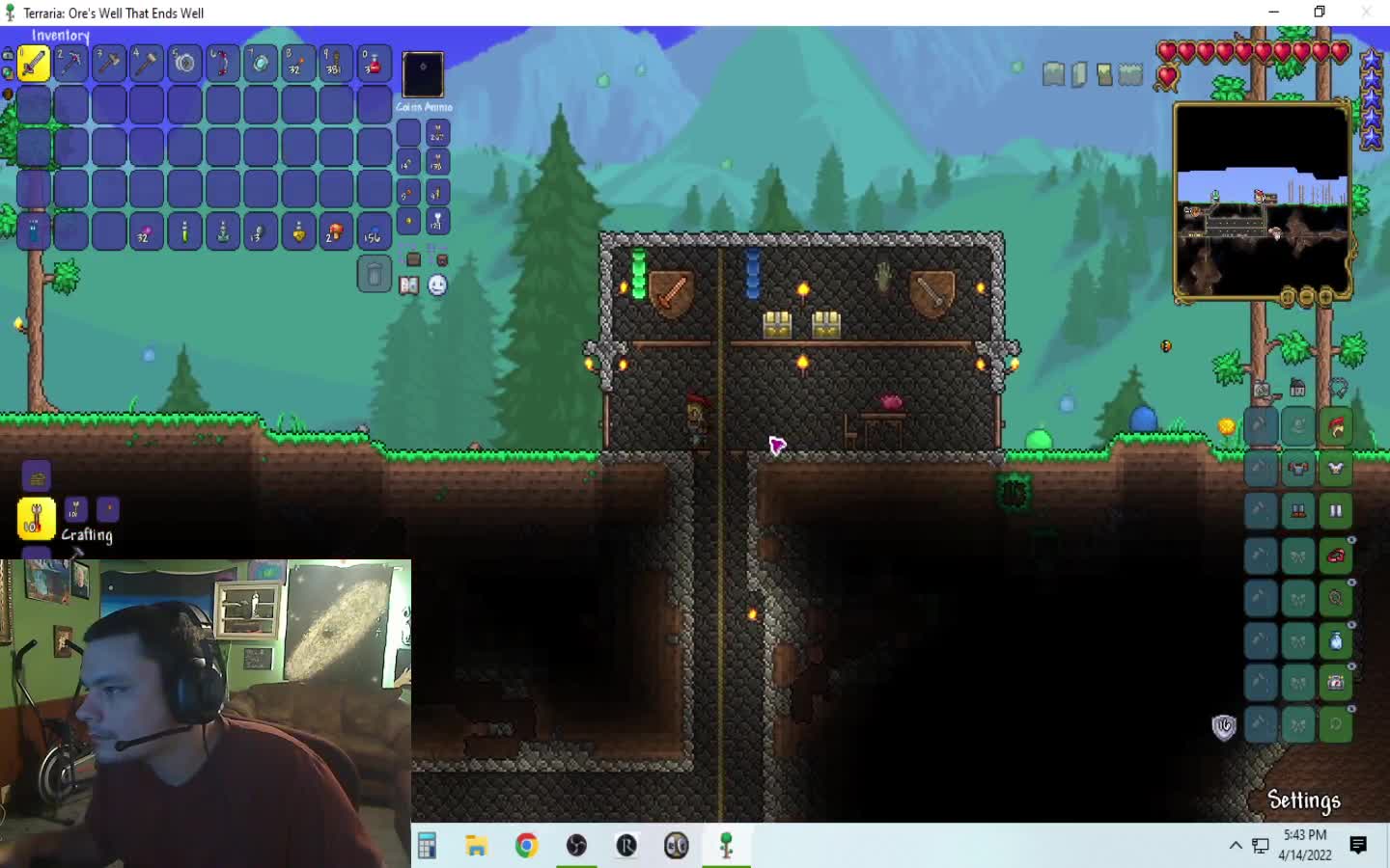 Diving into Terraria: 9 (Crafte)