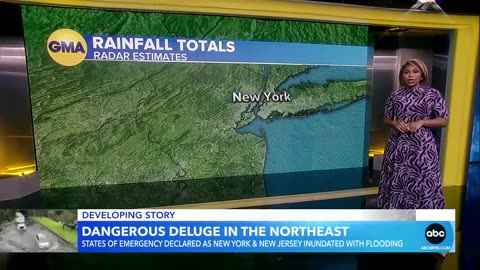 New York declared state of emergency from flooding | GMA