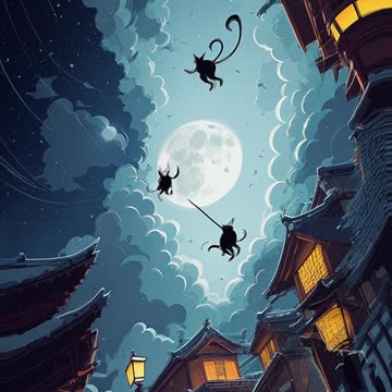 Kickin' Kitty: The Midnight Kung Fu Feline Warrior