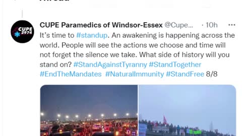 Canadian Paramedics Tweets