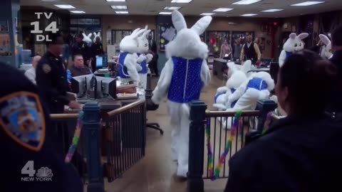The Precinct Is Full Of Bunnies | Brooklyn 99 Season 7 Episode 11 | Valloweaster