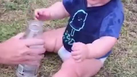 Cute Little Babies Having Fun