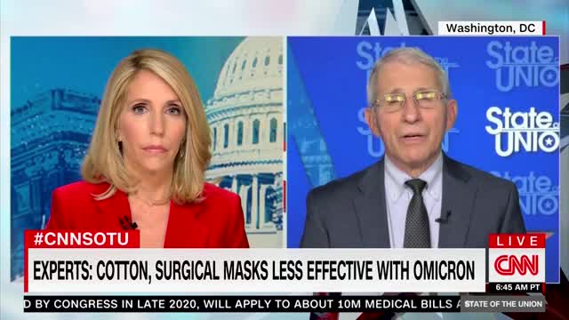 Fauci Lies That Cloth Masks 'Work' To Prevent Spread of the Coronavirus