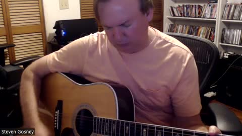 Playthrough Johnny Cash Hurt on Acoustic Guitar