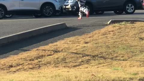 Inmate Recorded Running