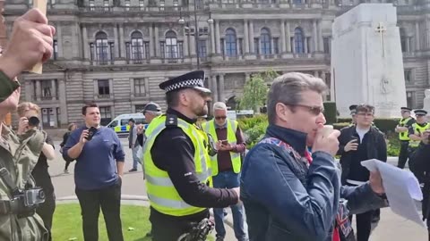Stop Mass Immigration, Speech, George Sq, Glasgow, 10-8-24
