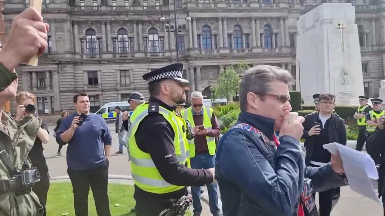 Stop Mass Immigration, Speech, George Sq, Glasgow, 10-8-24