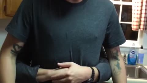 Magical hotdog trick
