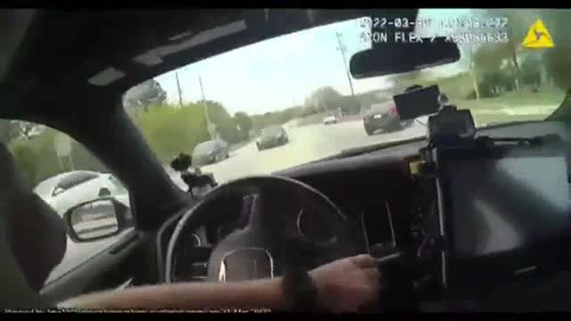 Bodycam video of police chase where suspect fled traffic stop, shot at deputy