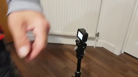 Attaching the go to to the new tripod
