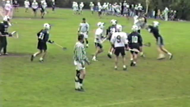 Noble & Greenough School Boys Varsity Lacrosse vs. Tabor Academy May 1993