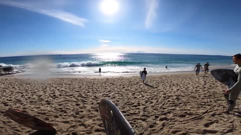RAW: POV Skimboarding a Wedge with World Champions Austin Keen, Bill Bryan, Paulo Prietto-9