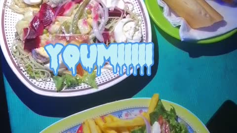 Best French fries 🍟 and Grilled Tilapia Fish