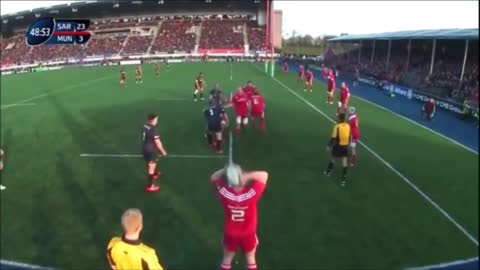 Crazy Rugby Fails! Insane lineout