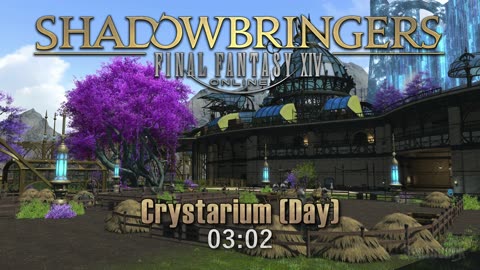 Final Fantasy XIV Shadowbringers Soundtrack - Crystarium Theme (Day) | FF14 Music and Ost