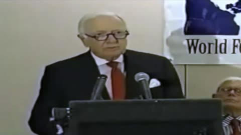 Walter Cronkite World Federalist Assoc - Right Hand of Satan 1999