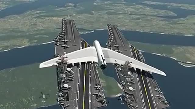 Cool Plane carrier Aircraft 😅😅😅 ✈️✈️✈️ #Shorts