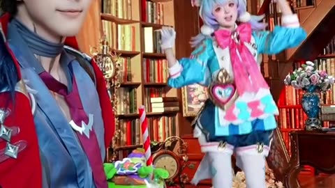 Genshin impact| cosplay girl