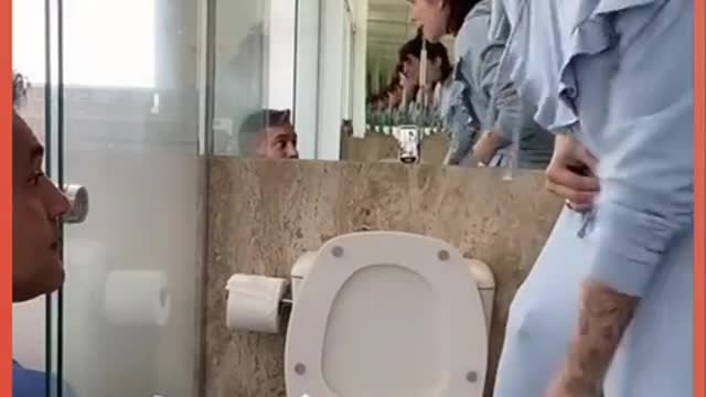 Instructions on how to go to the toilet