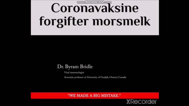 CoronaVaksine Forgifter Morsmelk