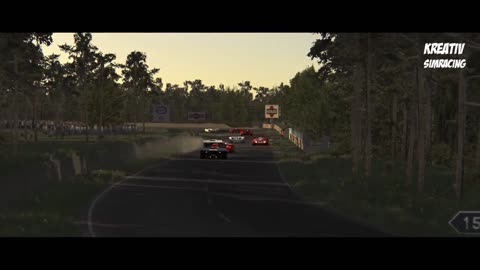 Le Grand Circuit 1967 CRASH LolaT70 with a big Jump unique