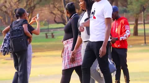 Cucumber Prank In South Africa | *3 GIRLS AT ONCE*