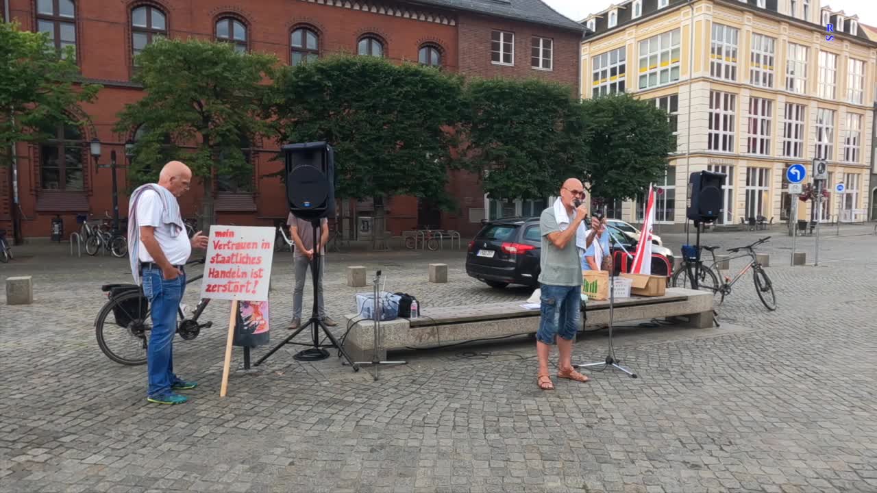 Greifswald - Redebeitrag von Uwe 15-08-2022