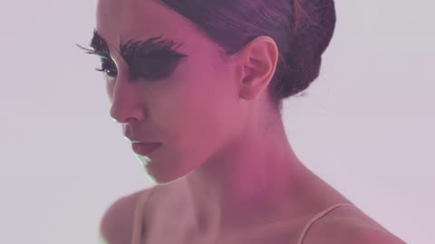 Woman with beautiful makeup