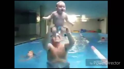 Small Baby Swimming Videos