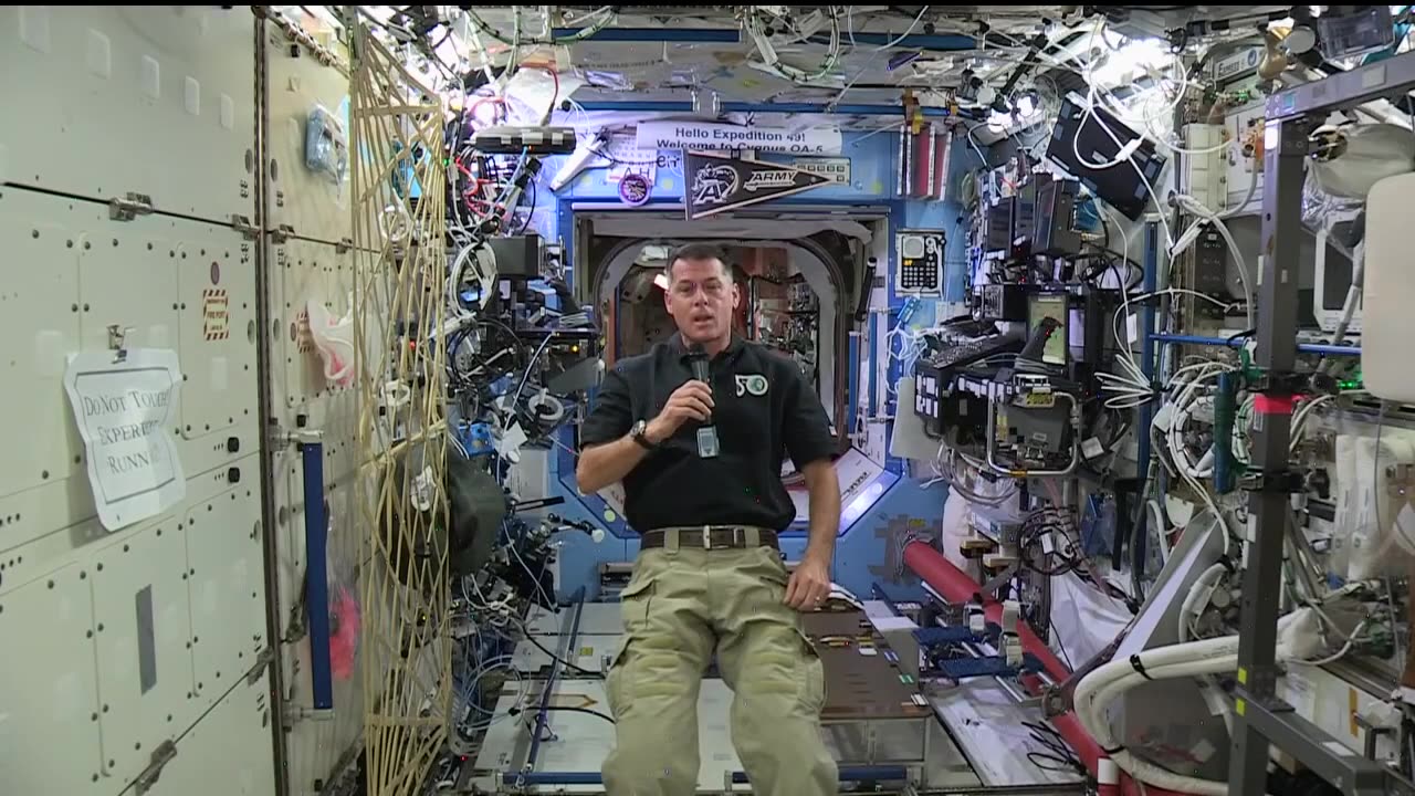 Space Station Commander Pays Tribute to the Nation's Veterans