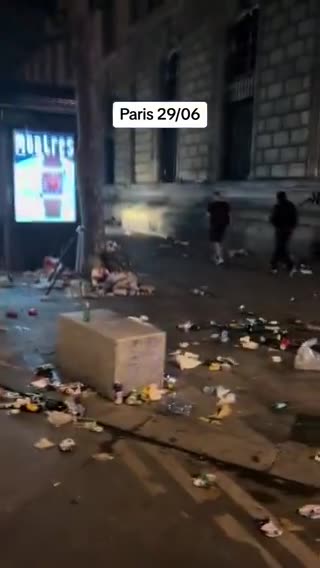The Left-Green-Woke-Agenda just brings trash and garbage - Paris from 29/06/24