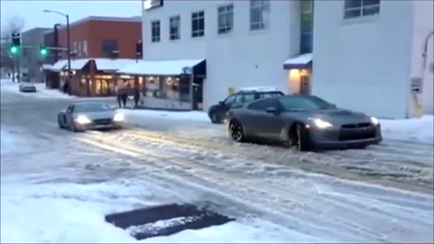 Winter drifting fails! Oh no!