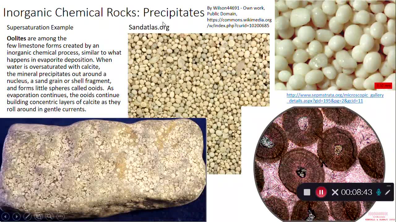 Sedimentary Rocks: Chemical Weathering