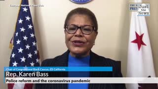 CBC leader Bass hopes 'protests continue peacefully' through pandemic until police reform is passed