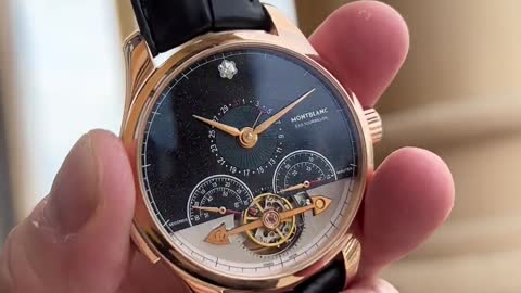 Montblanc Tourbillon most beautiful star dial
