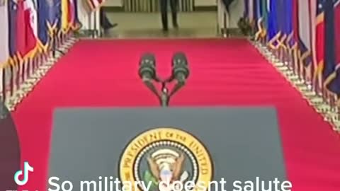 No Salute For You