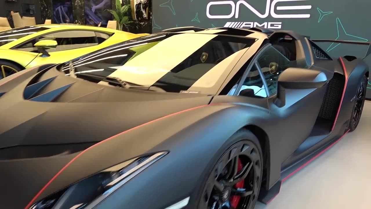 LAMBORGHINI VENENO, SIAN, AMG ONE - F1RST MOTORS DUBAI IN ACTION Supercars Hypercars